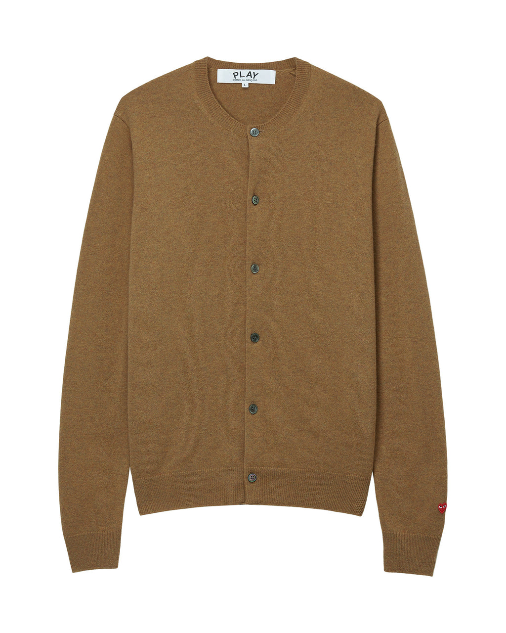 Heart on sleeve cardigan