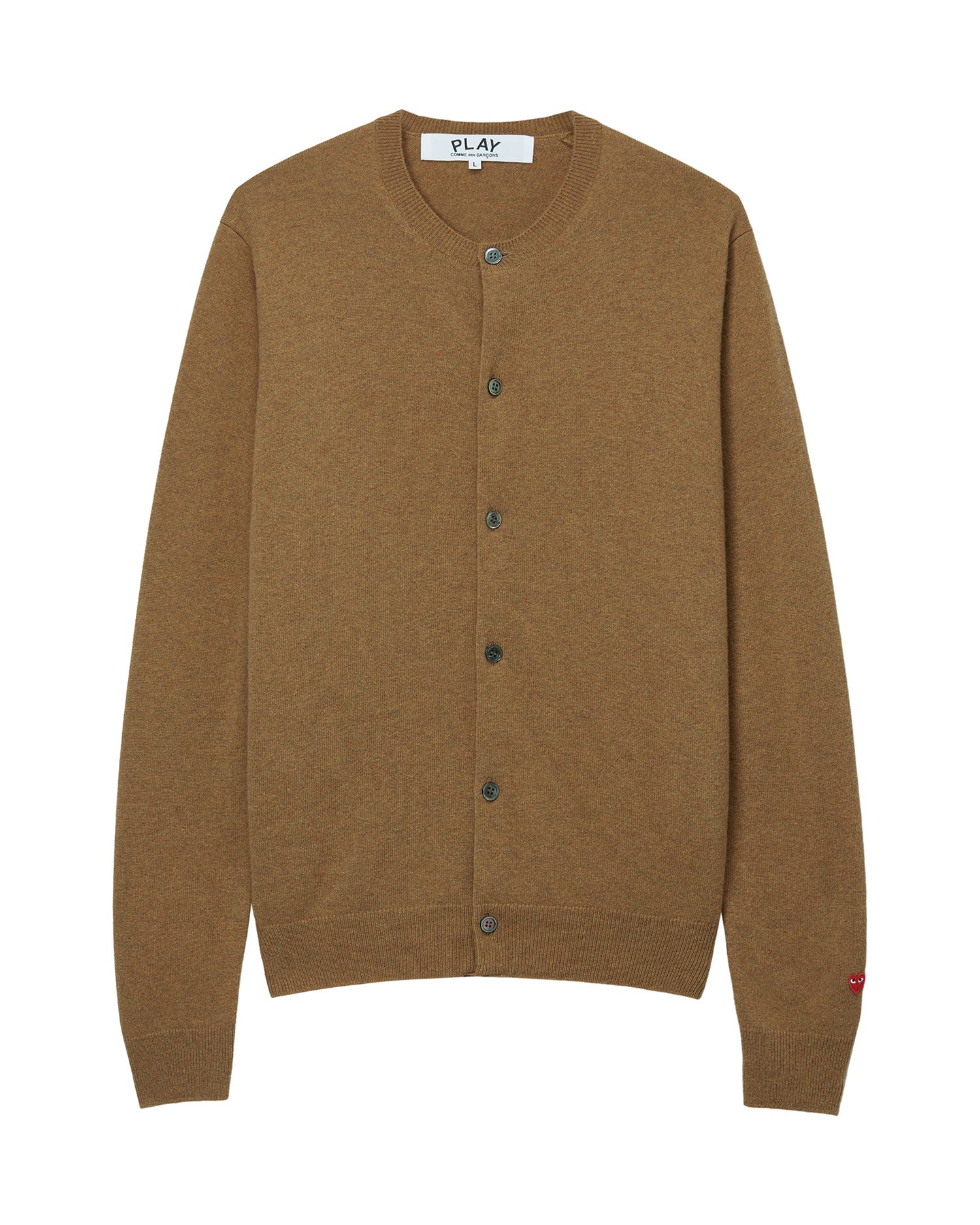 Heart on sleeve cardigan