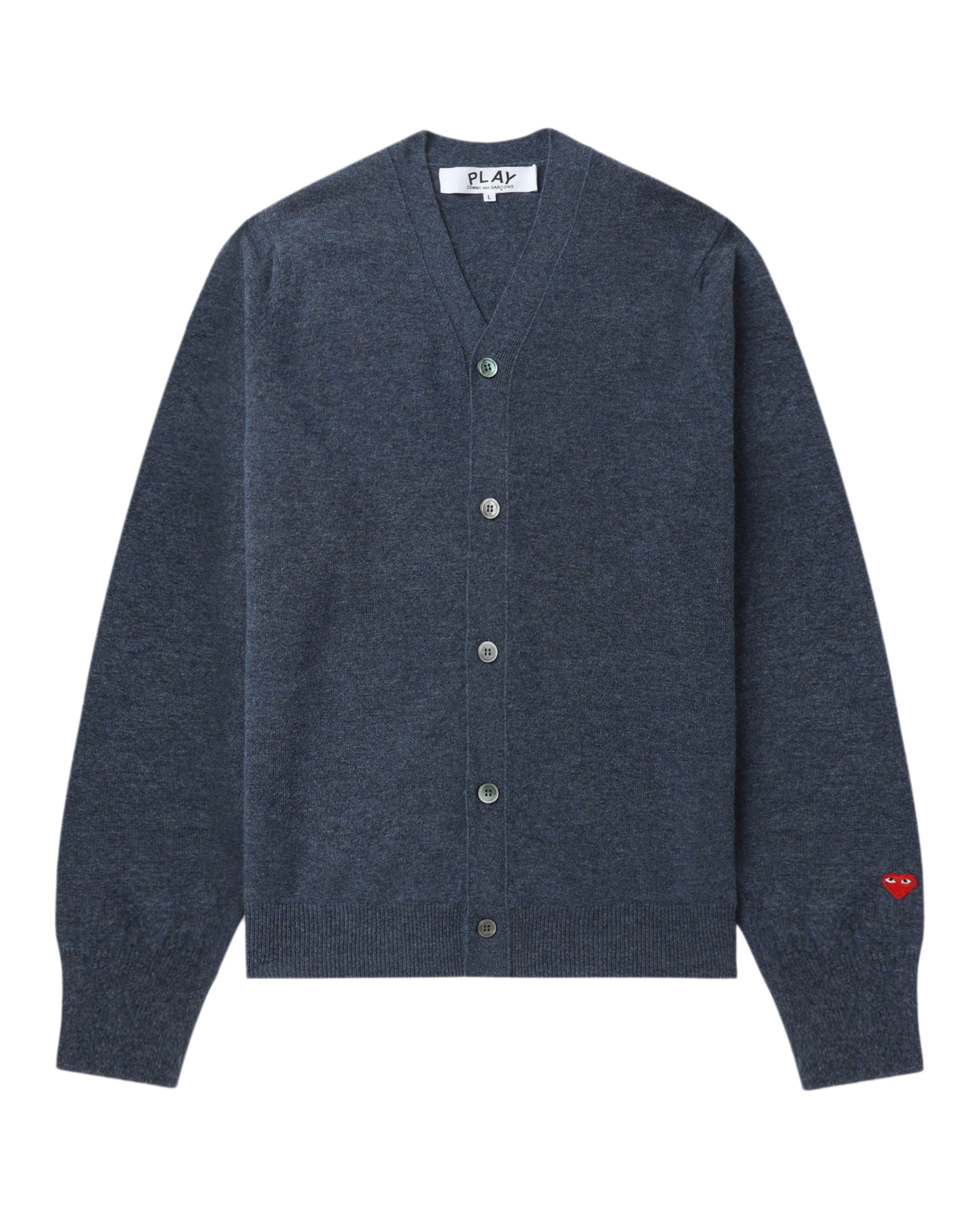 Heart logo cardigan