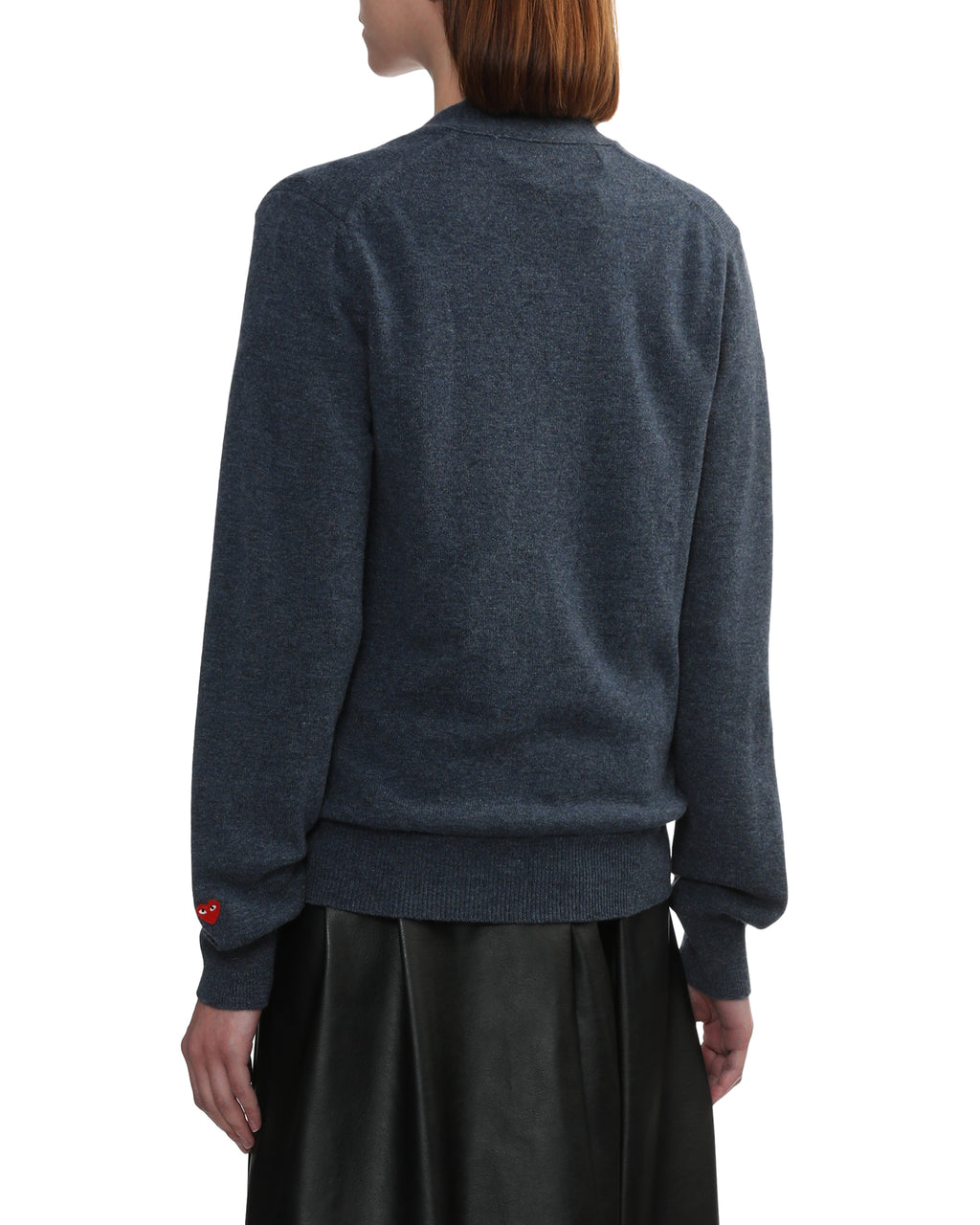 Heart logo cardigan