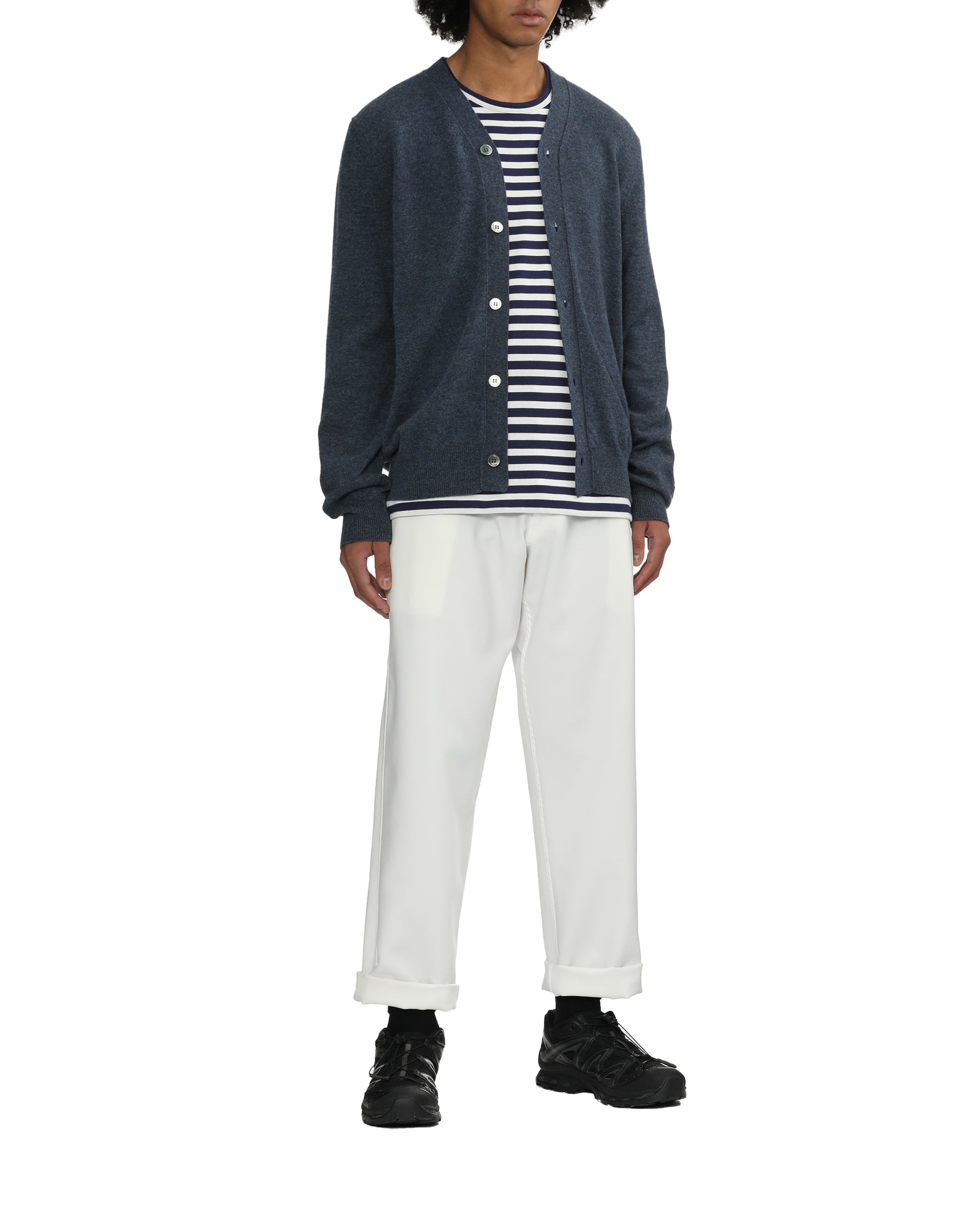 Heart logo cardigan