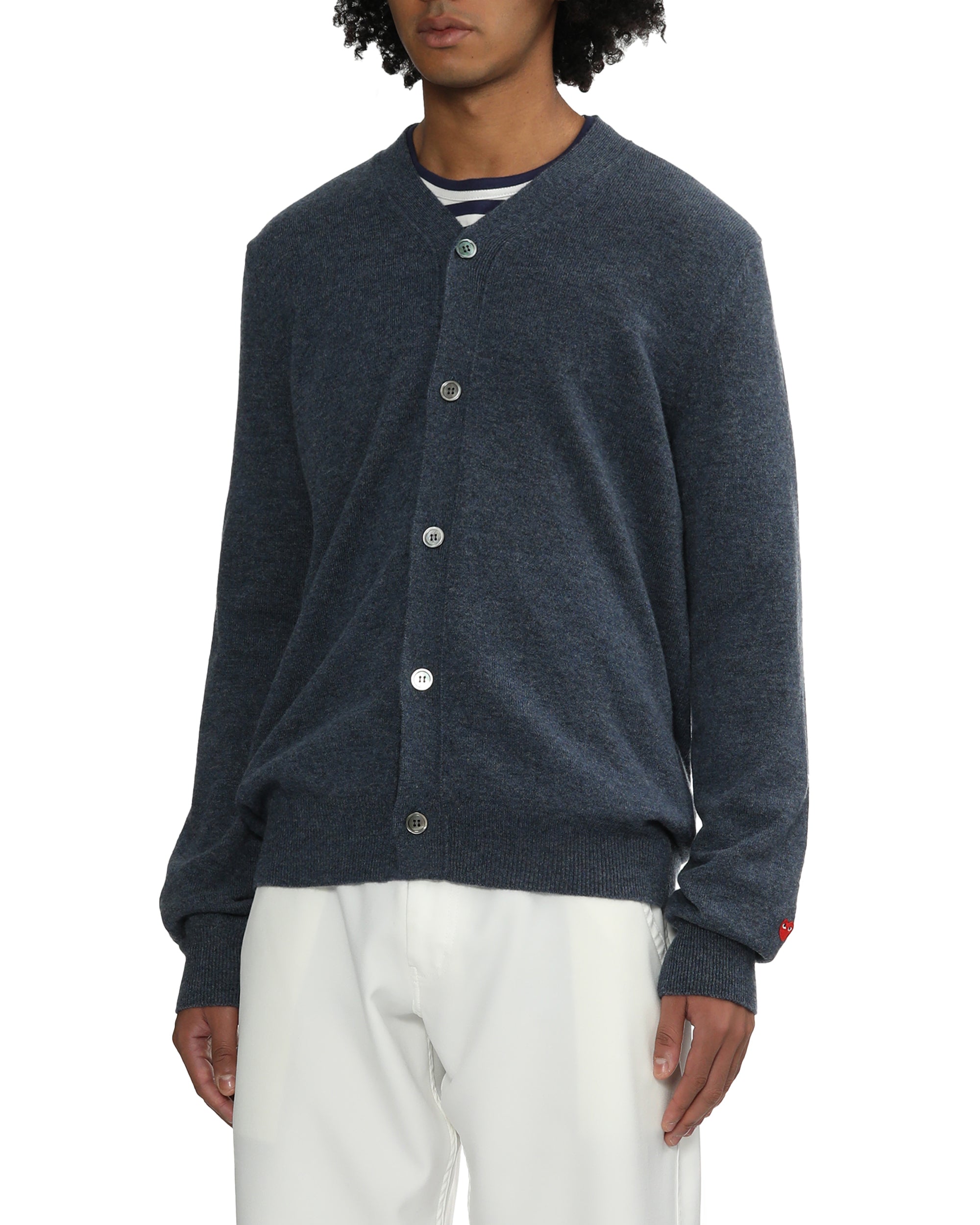 Heart logo cardigan