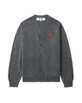 Rhinestone logo cardigan