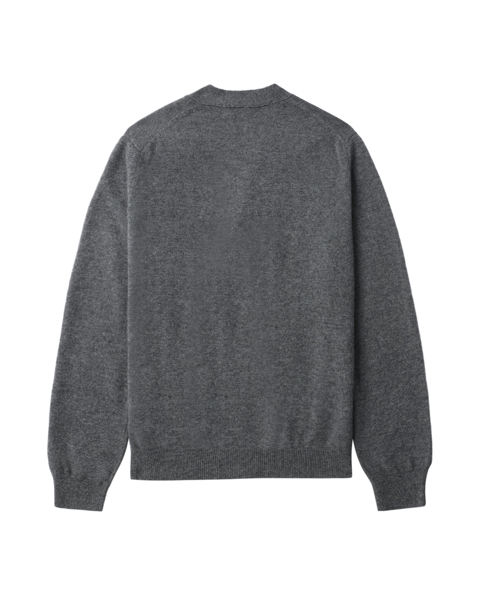 Rhinestone logo cardigan