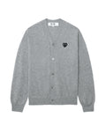 Rhinestone logo cardigan