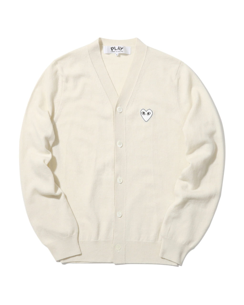 Heart logo cardigan