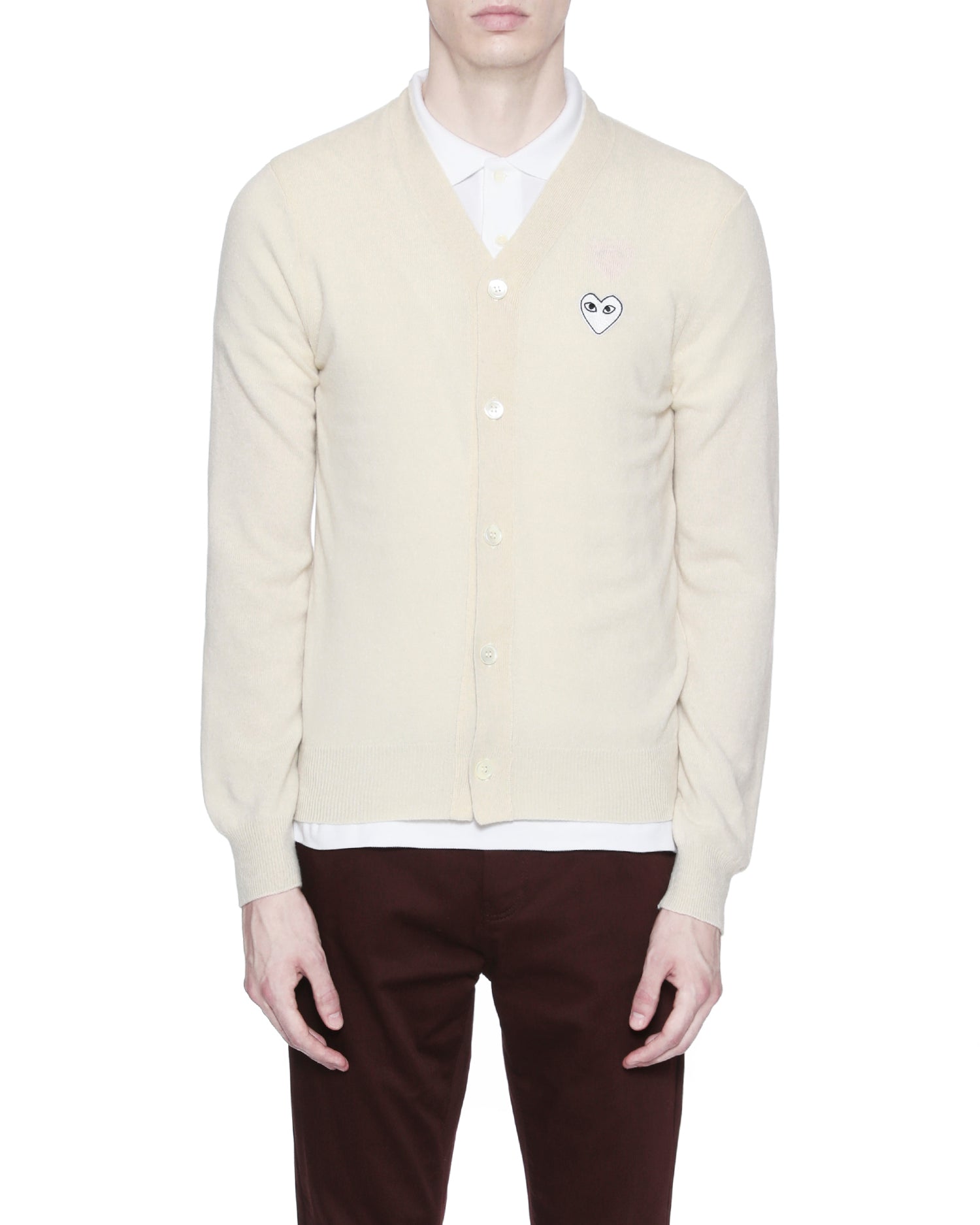Heart logo cardigan