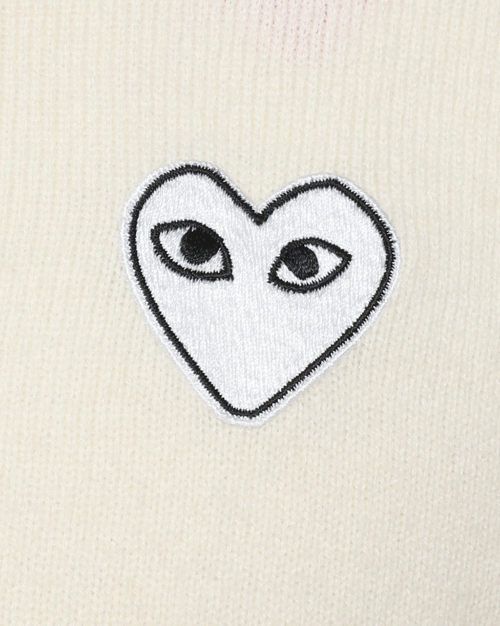 Heart logo cardigan