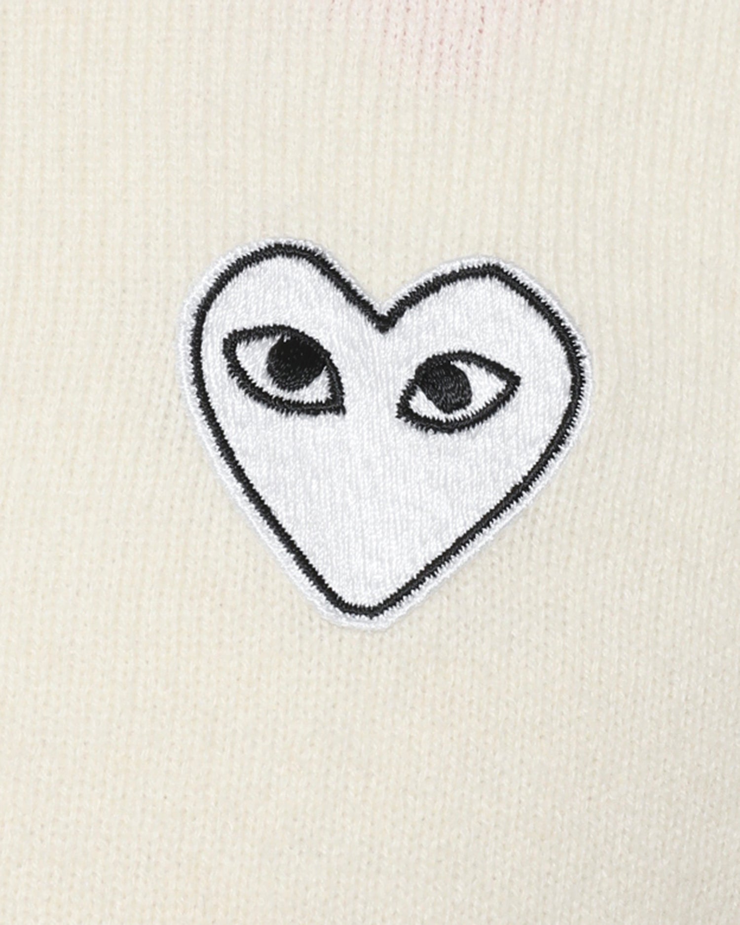 Heart logo cardigan