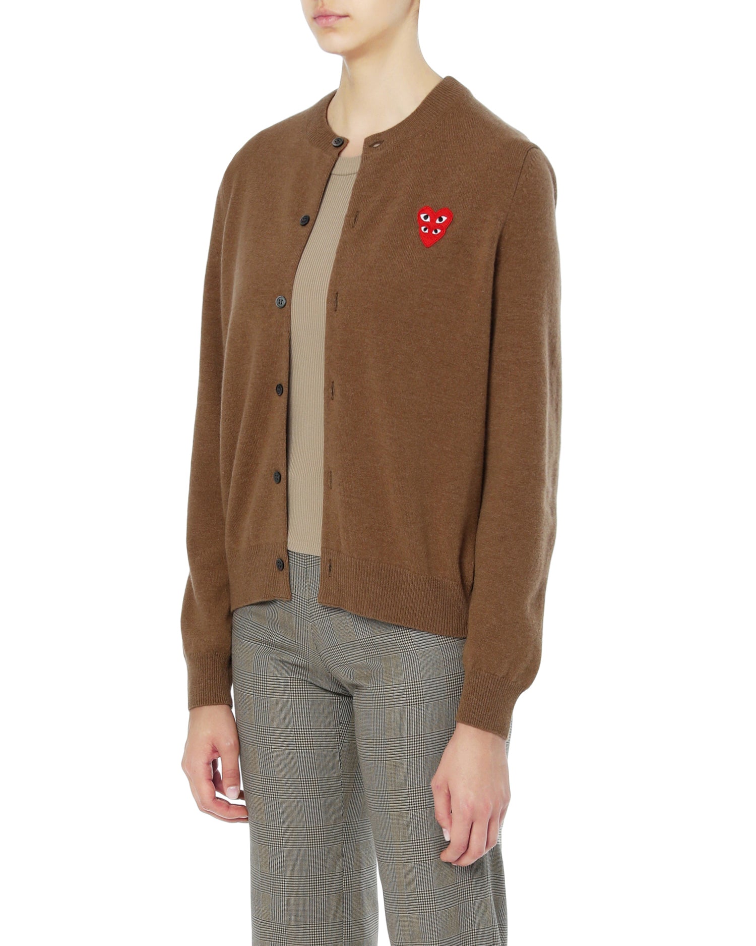 Double heart cardigan