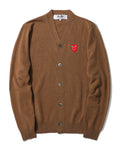 Double heart cardigan