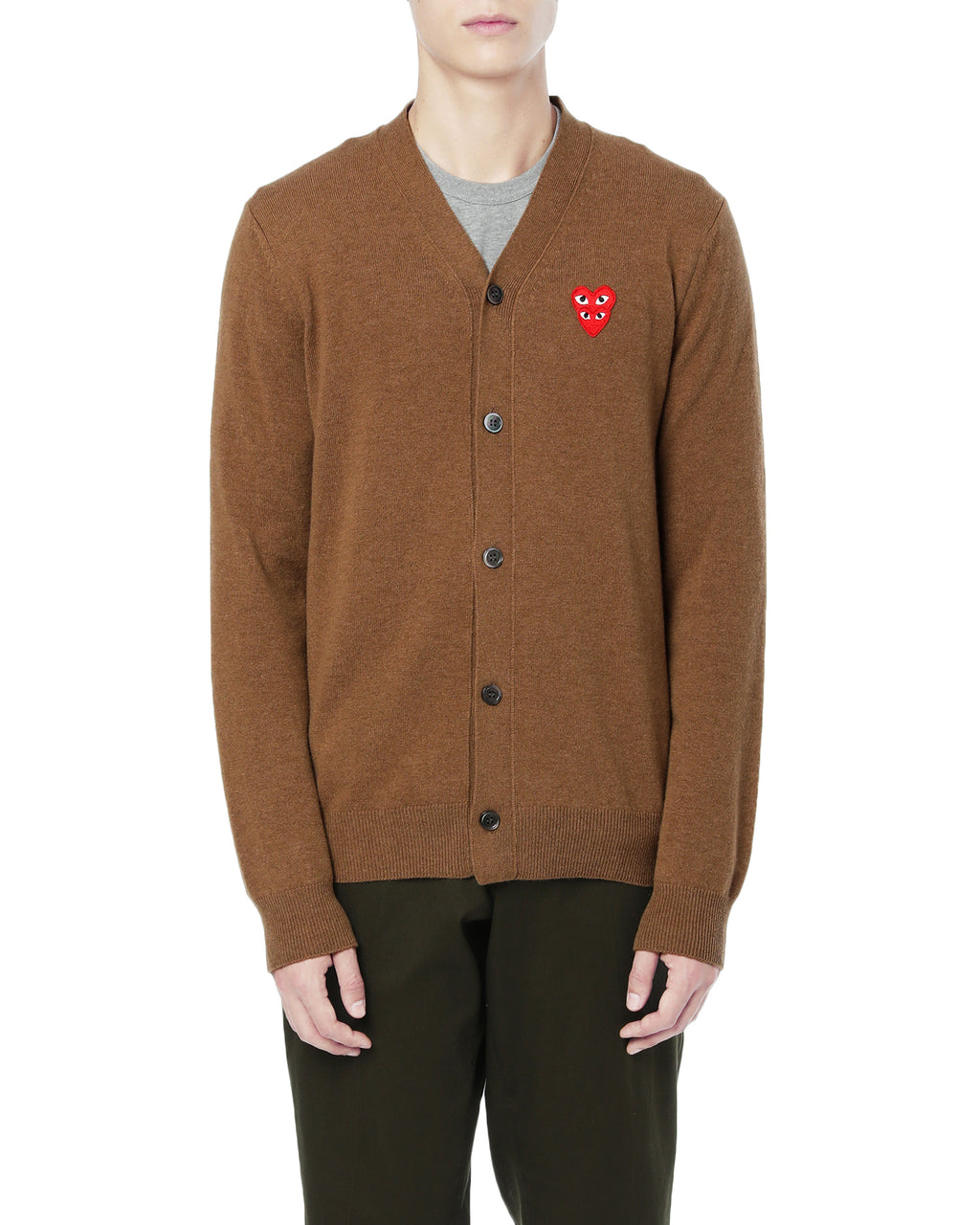 Double heart cardigan
