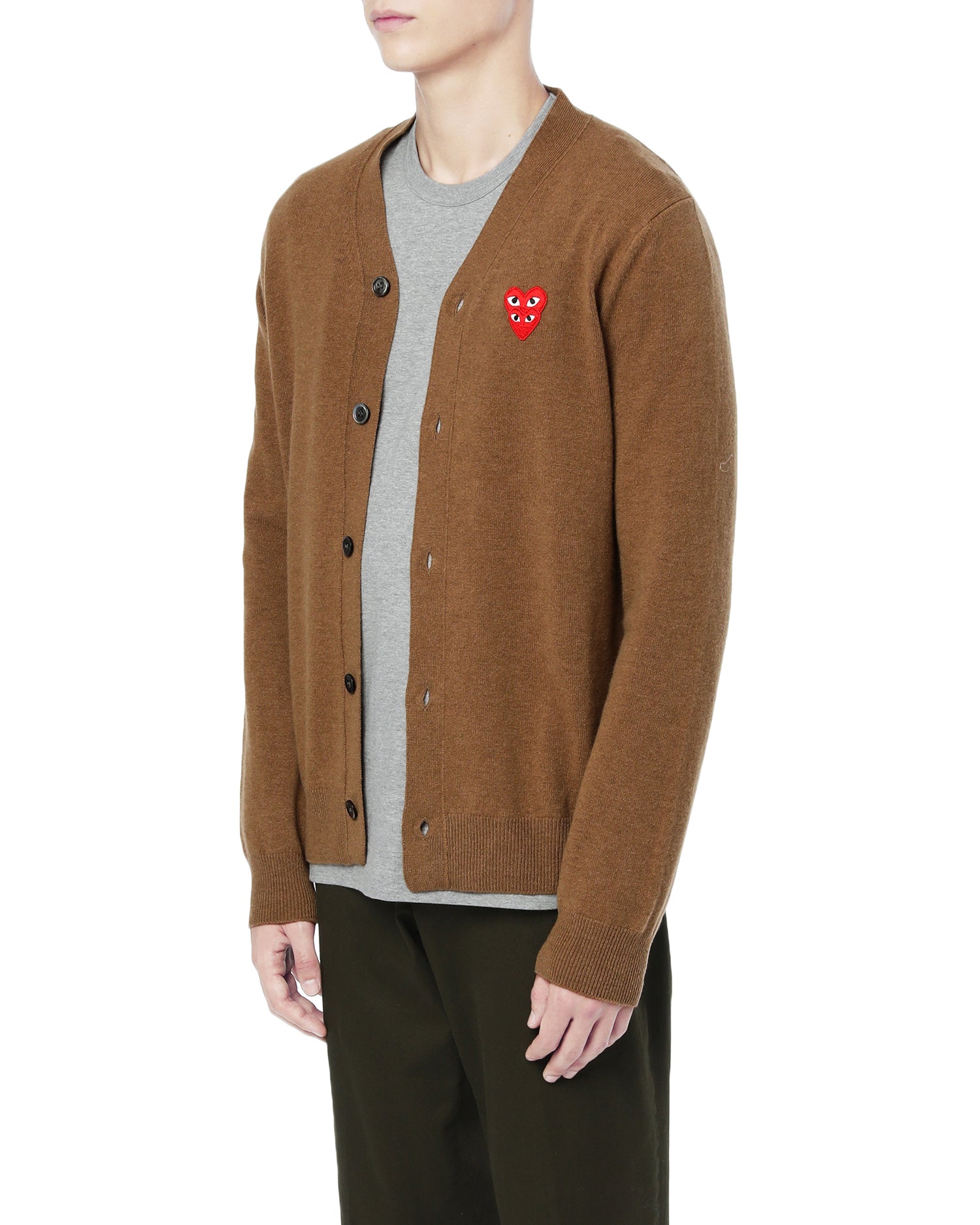 Double heart cardigan