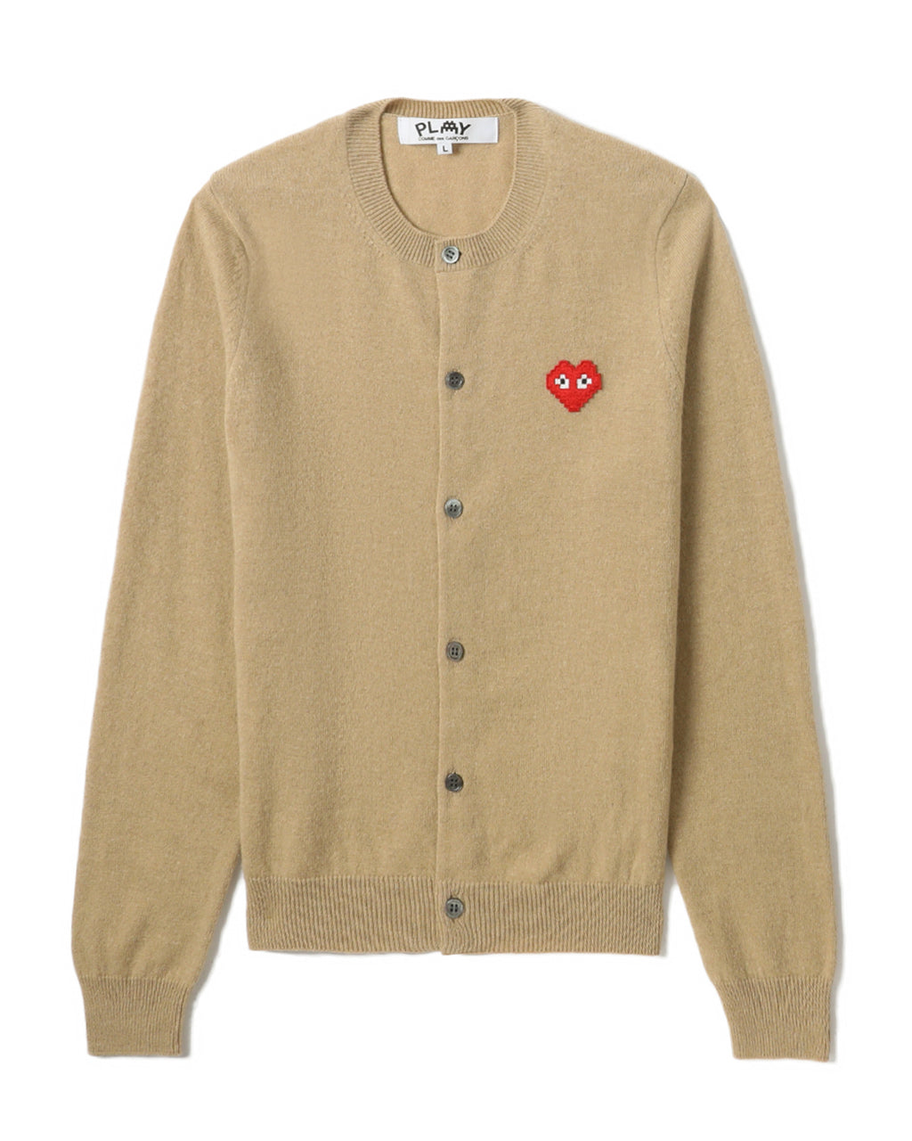 X INVADER logo cardigan