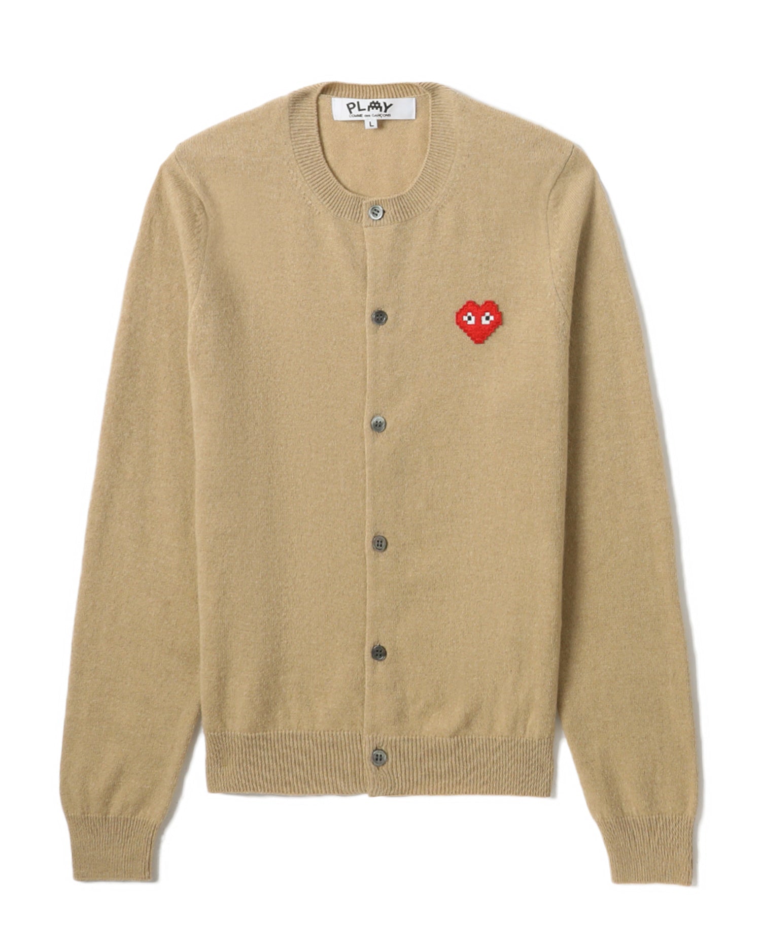 X INVADER logo cardigan