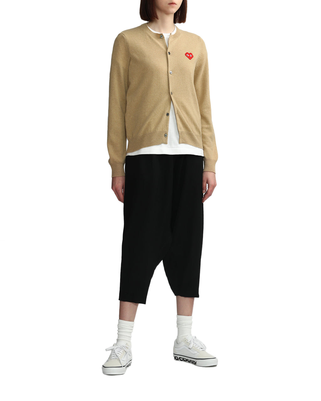 X INVADER logo cardigan
