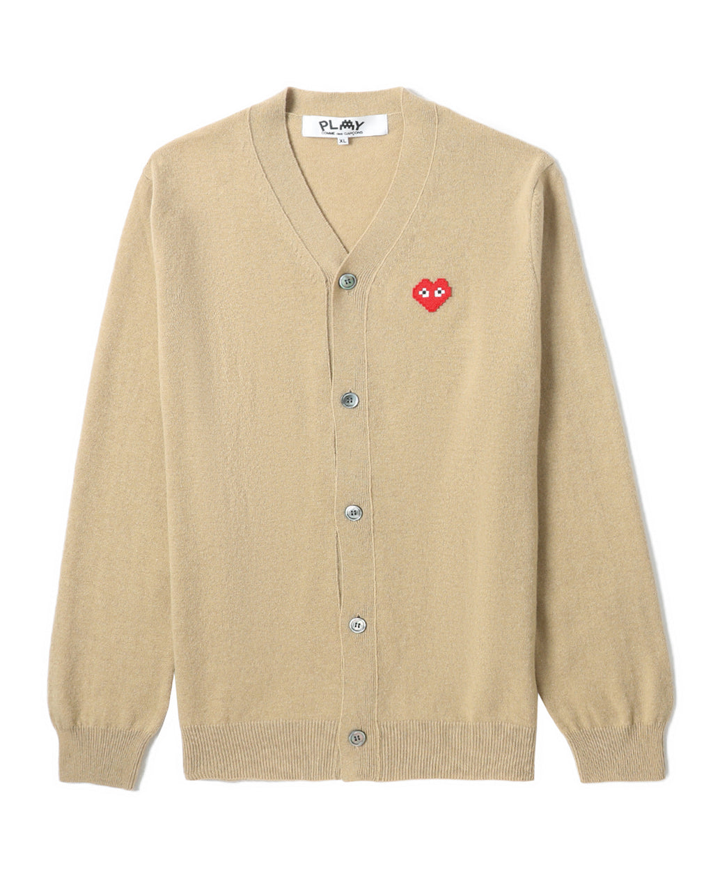 X INVADER logo cardigan