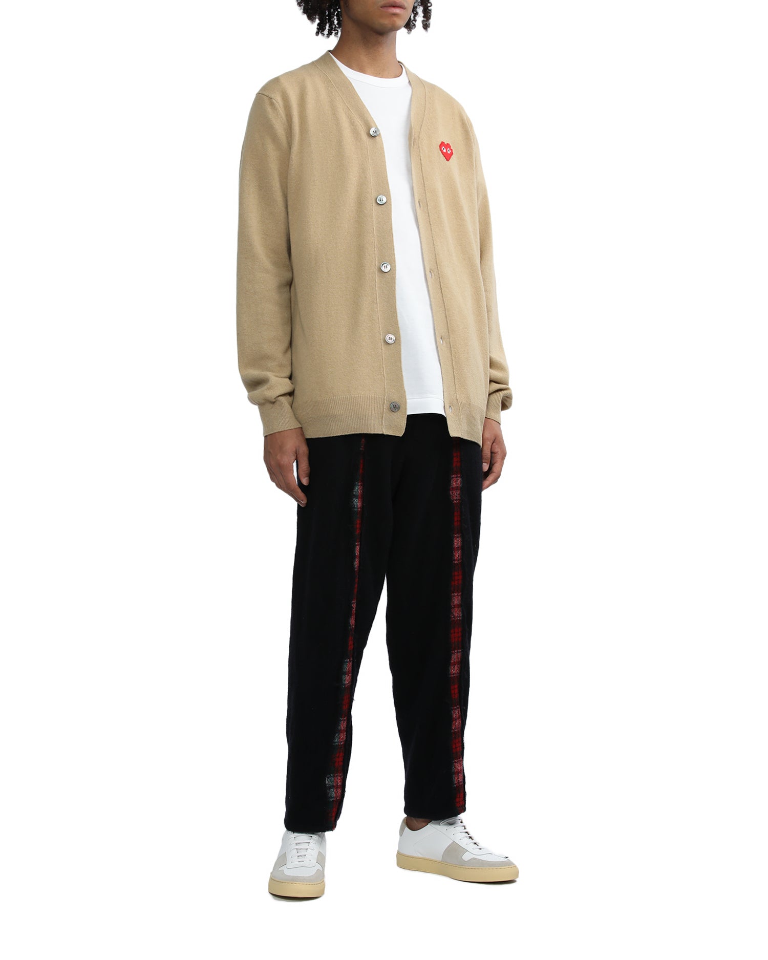 X INVADER logo cardigan