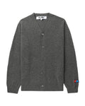 X INVADER embroidered logo cardigan