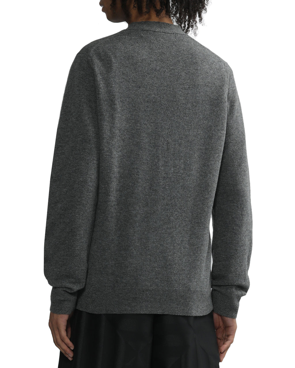 X INVADER embroidered logo cardigan
