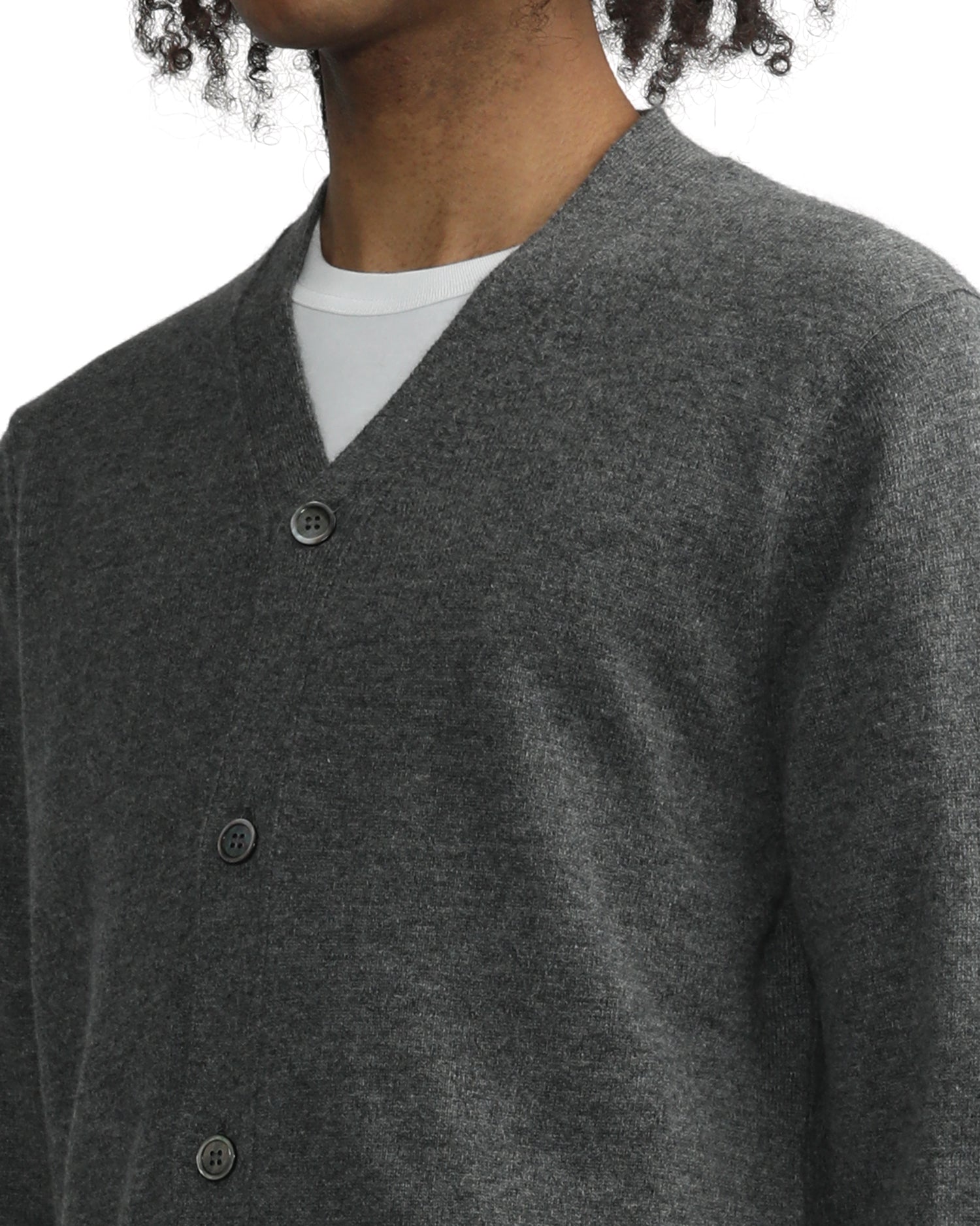 X INVADER embroidered logo cardigan