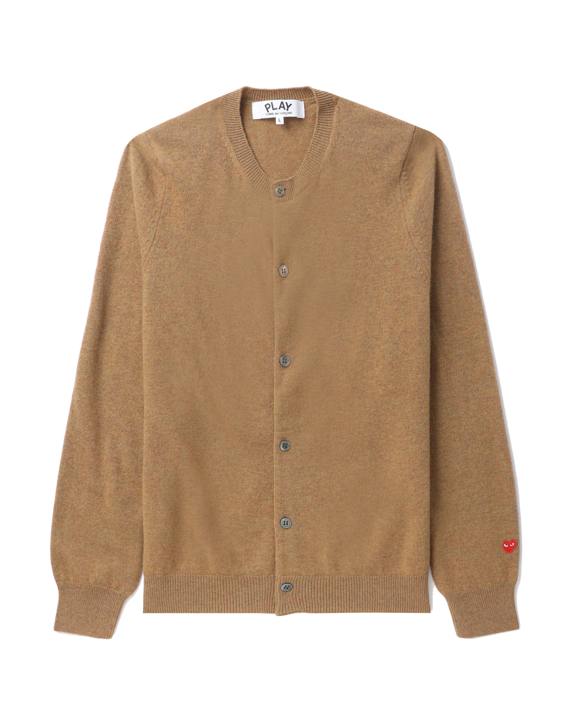 Heart logo cardigan