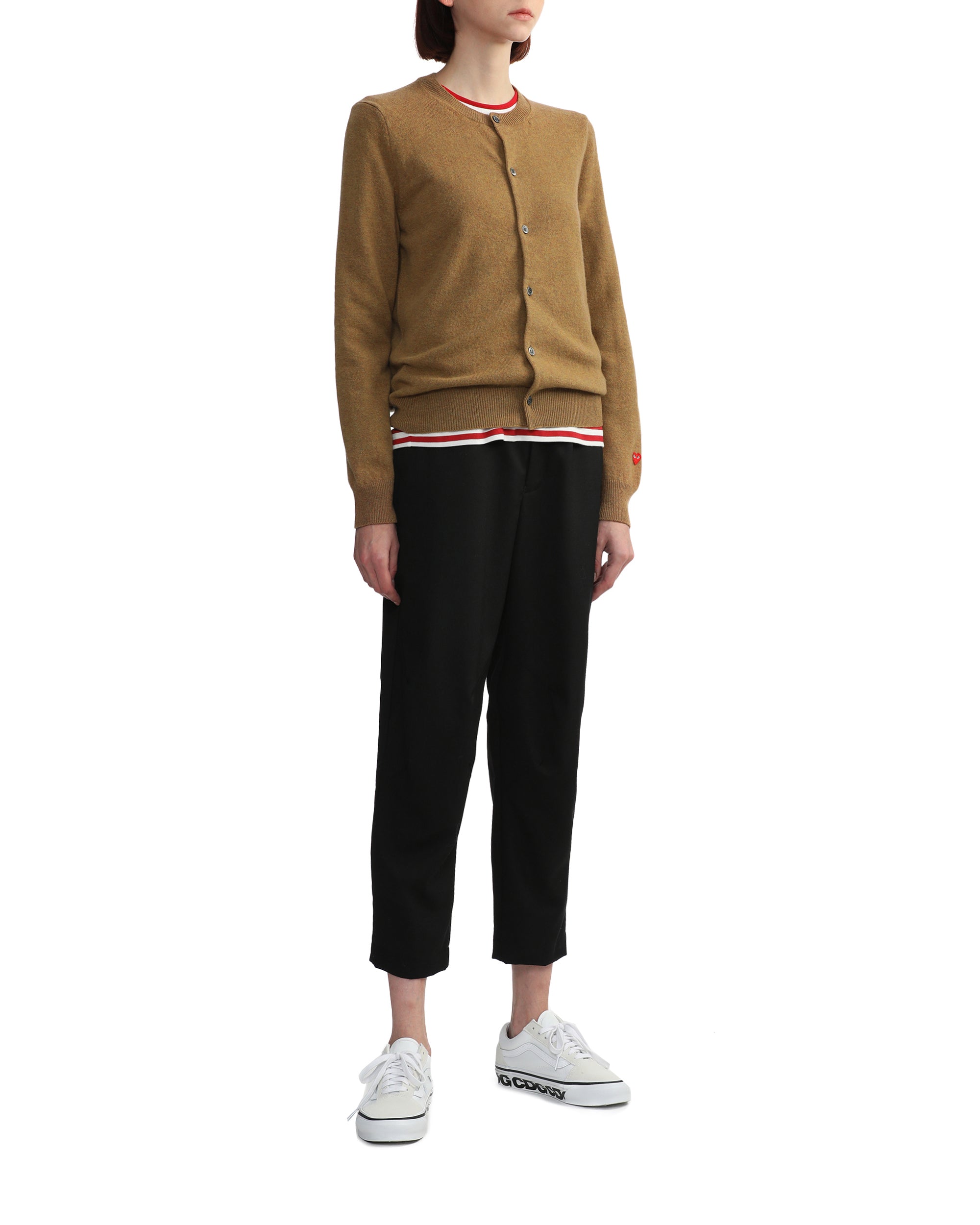 Heart logo cardigan