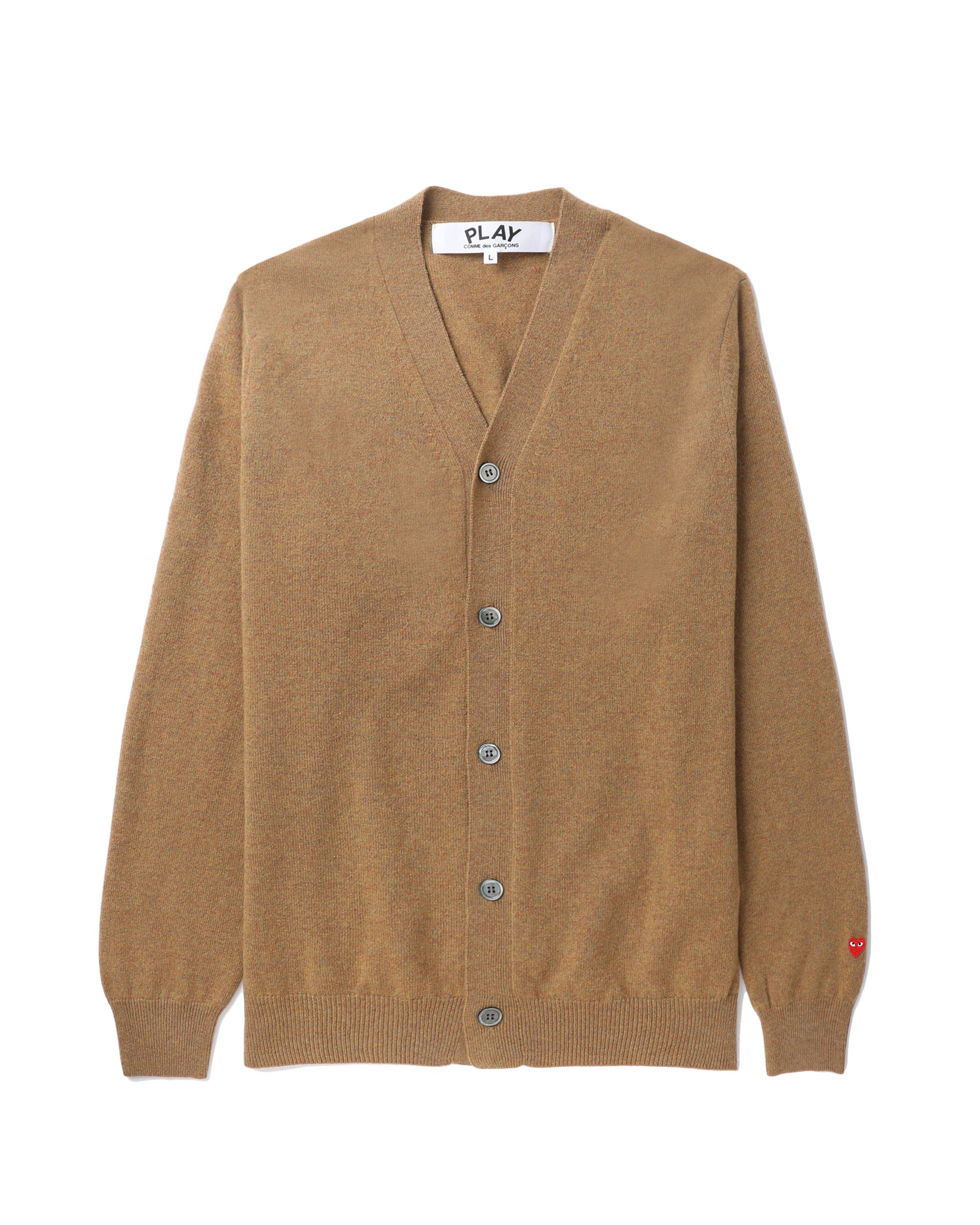 Heart logo cardigan