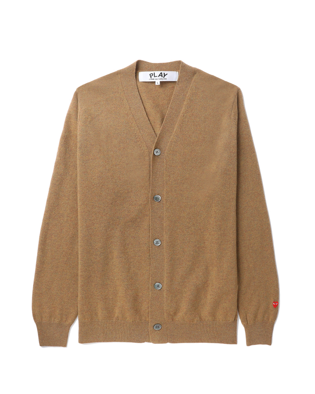 Heart logo cardigan
