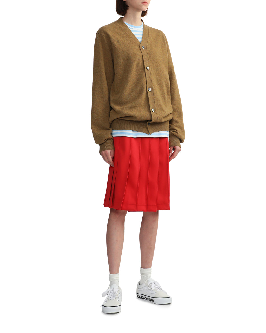 Heart logo cardigan