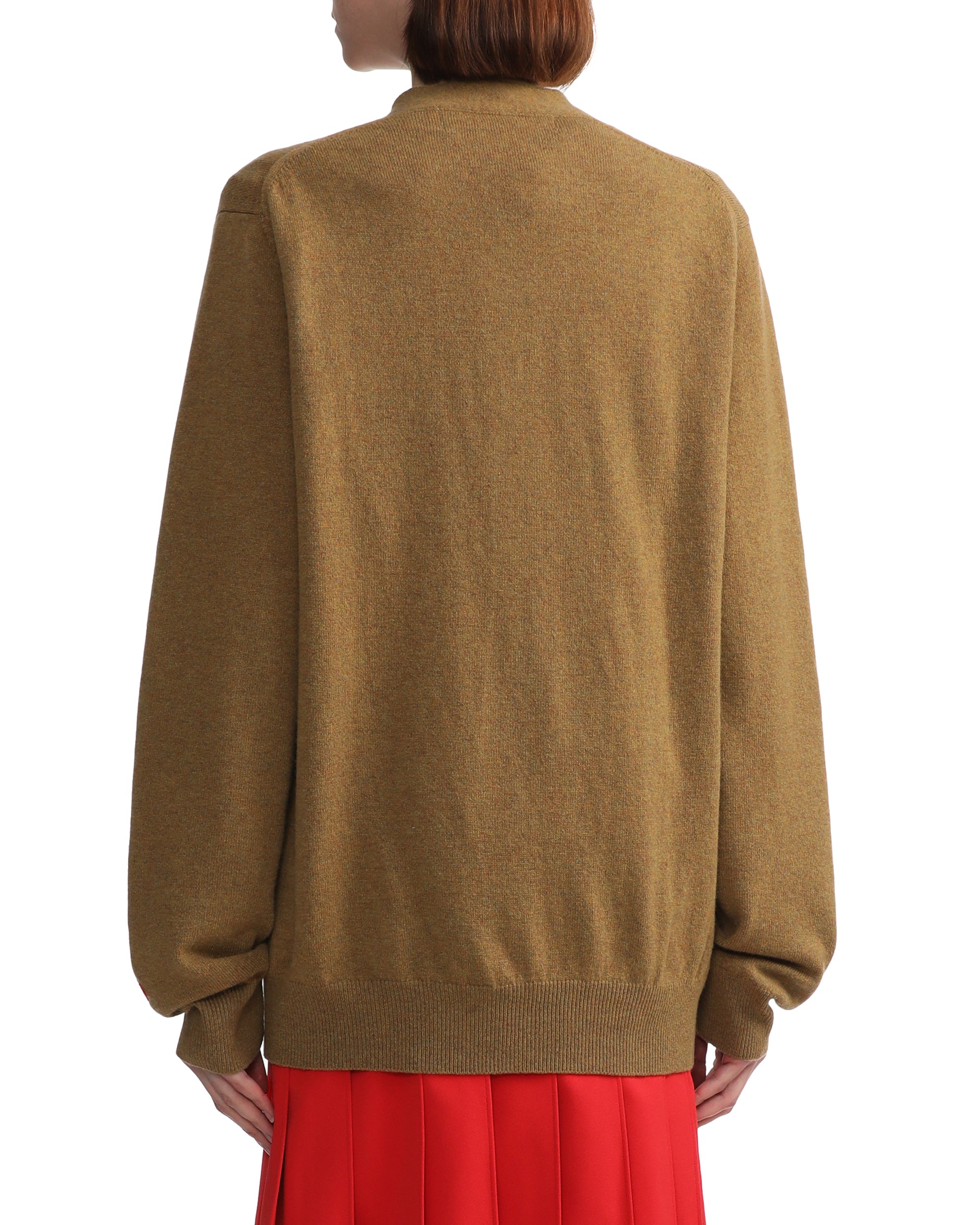 Heart logo cardigan