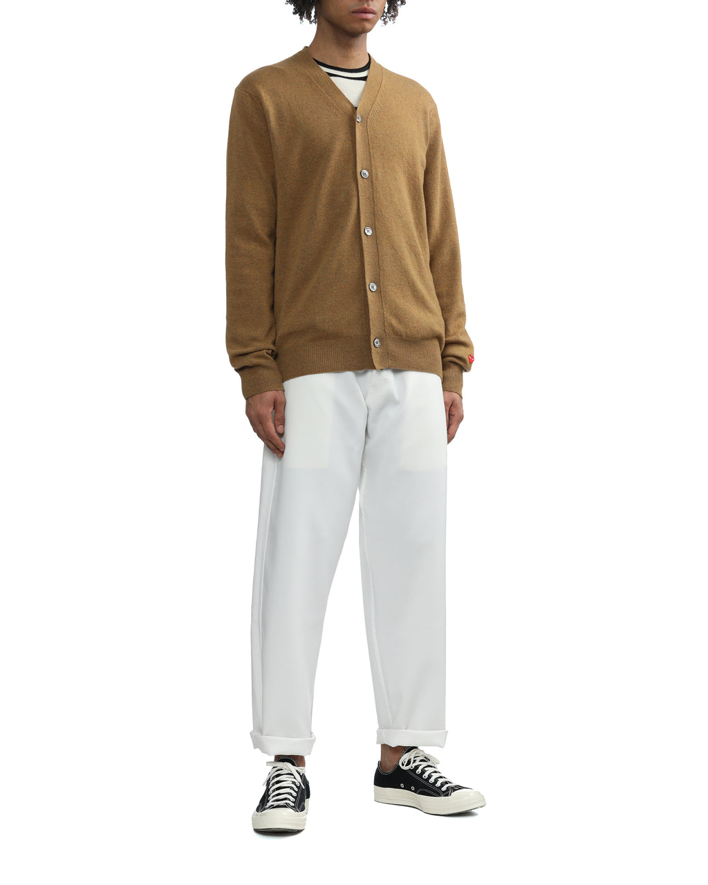 Heart logo cardigan