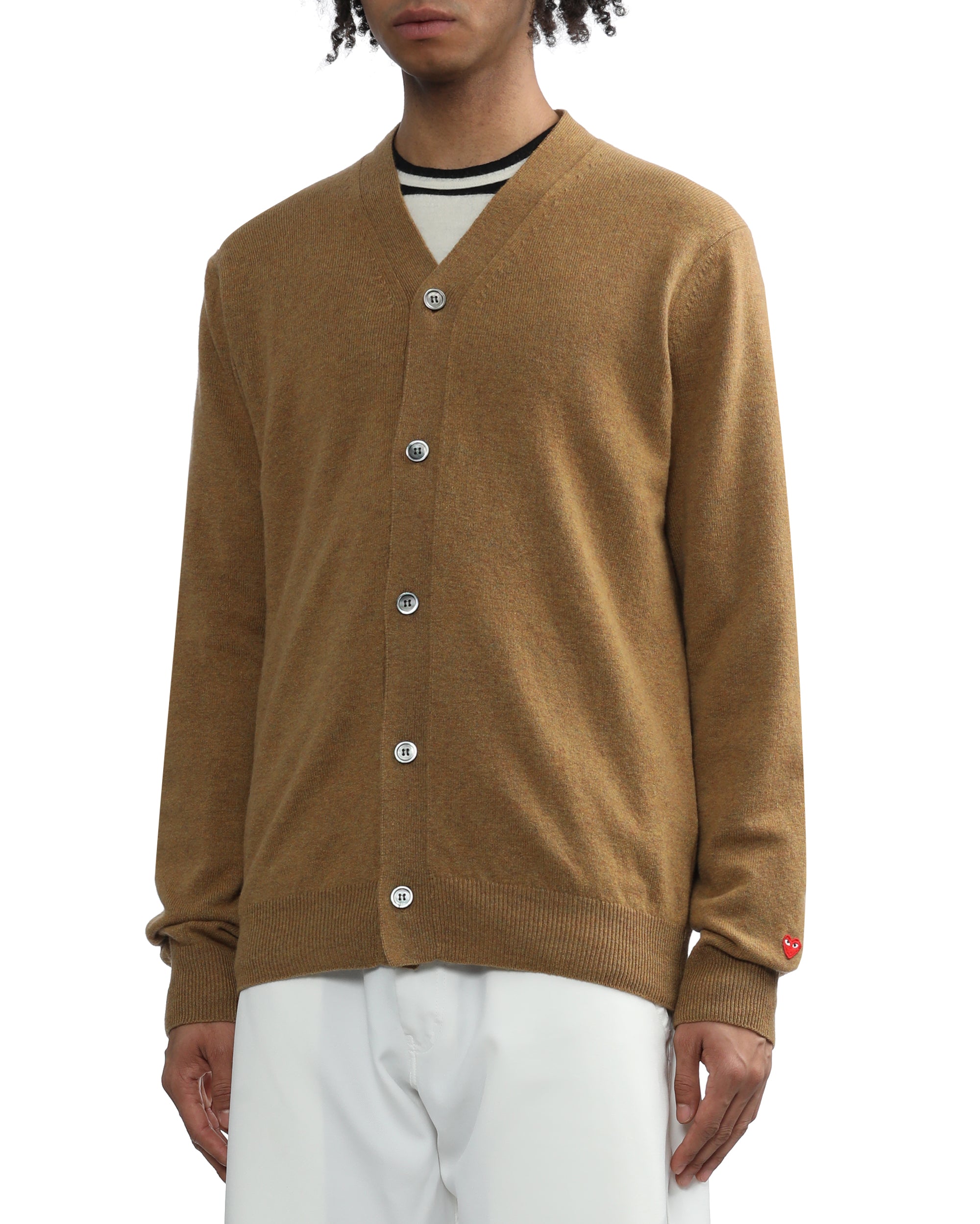 Heart logo cardigan