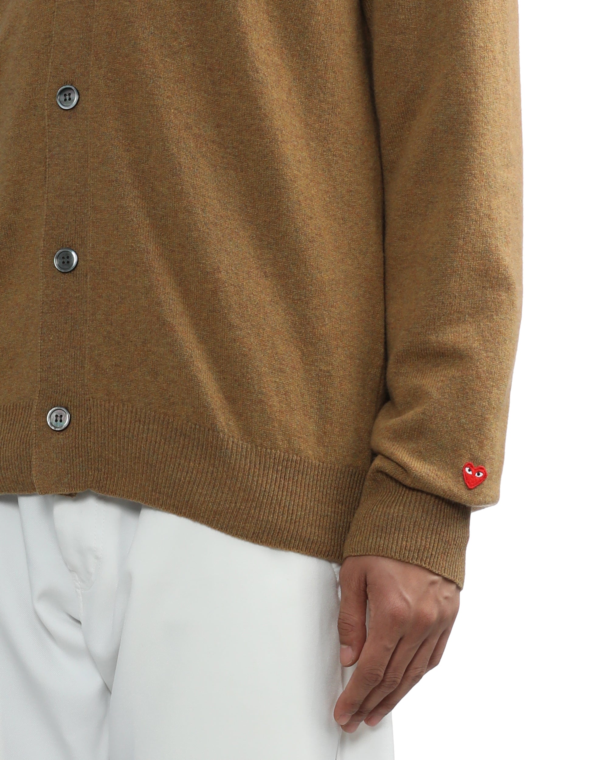 Heart logo cardigan