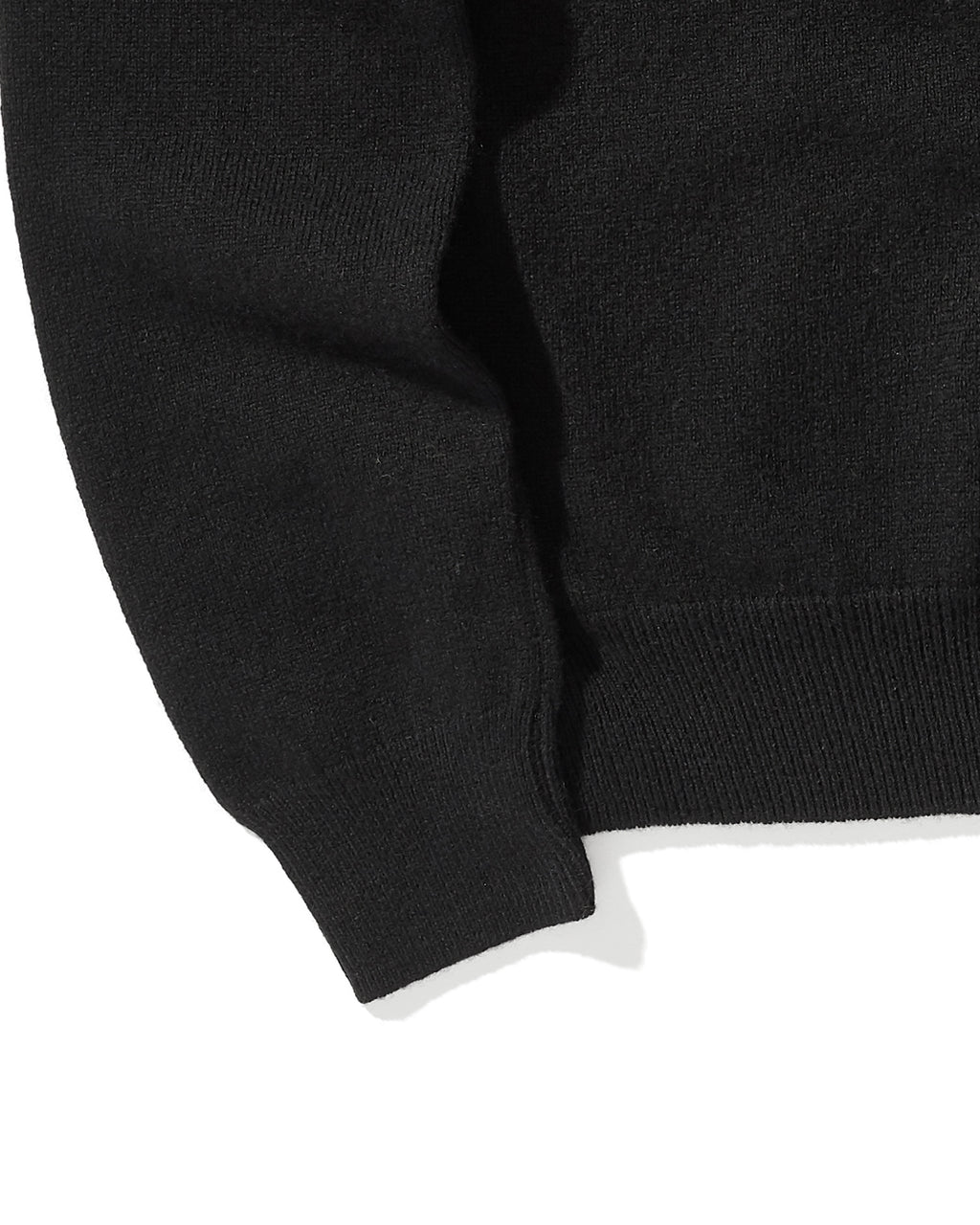Heart logo wool cardigan