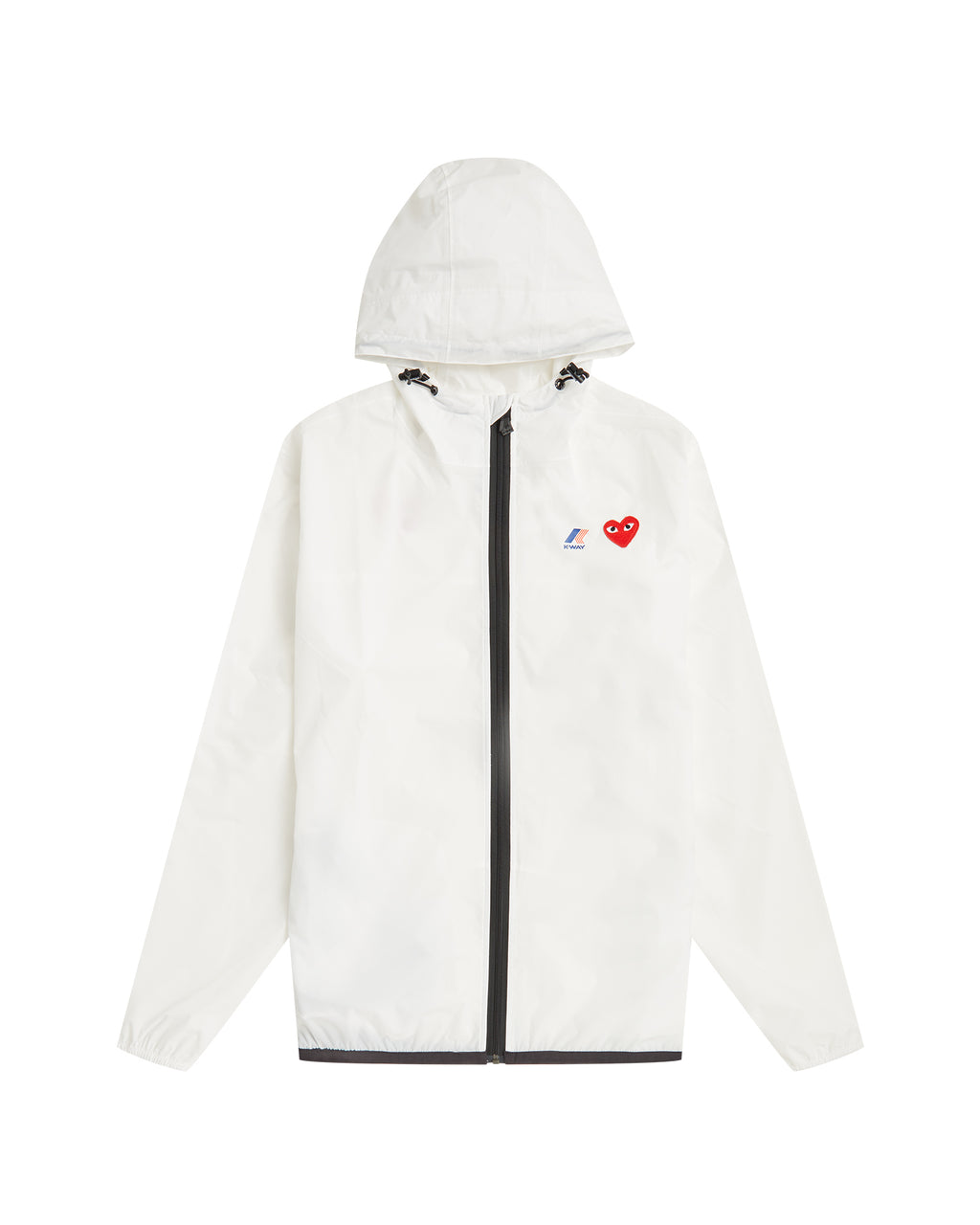 X K-Way zip up nylon jacket