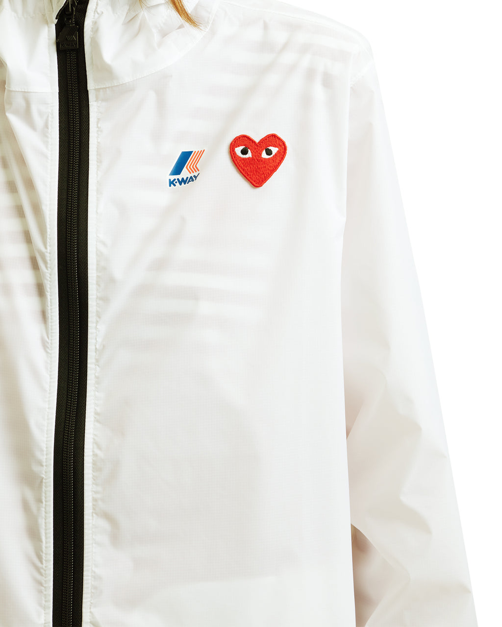 X K-Way zip up nylon jacket