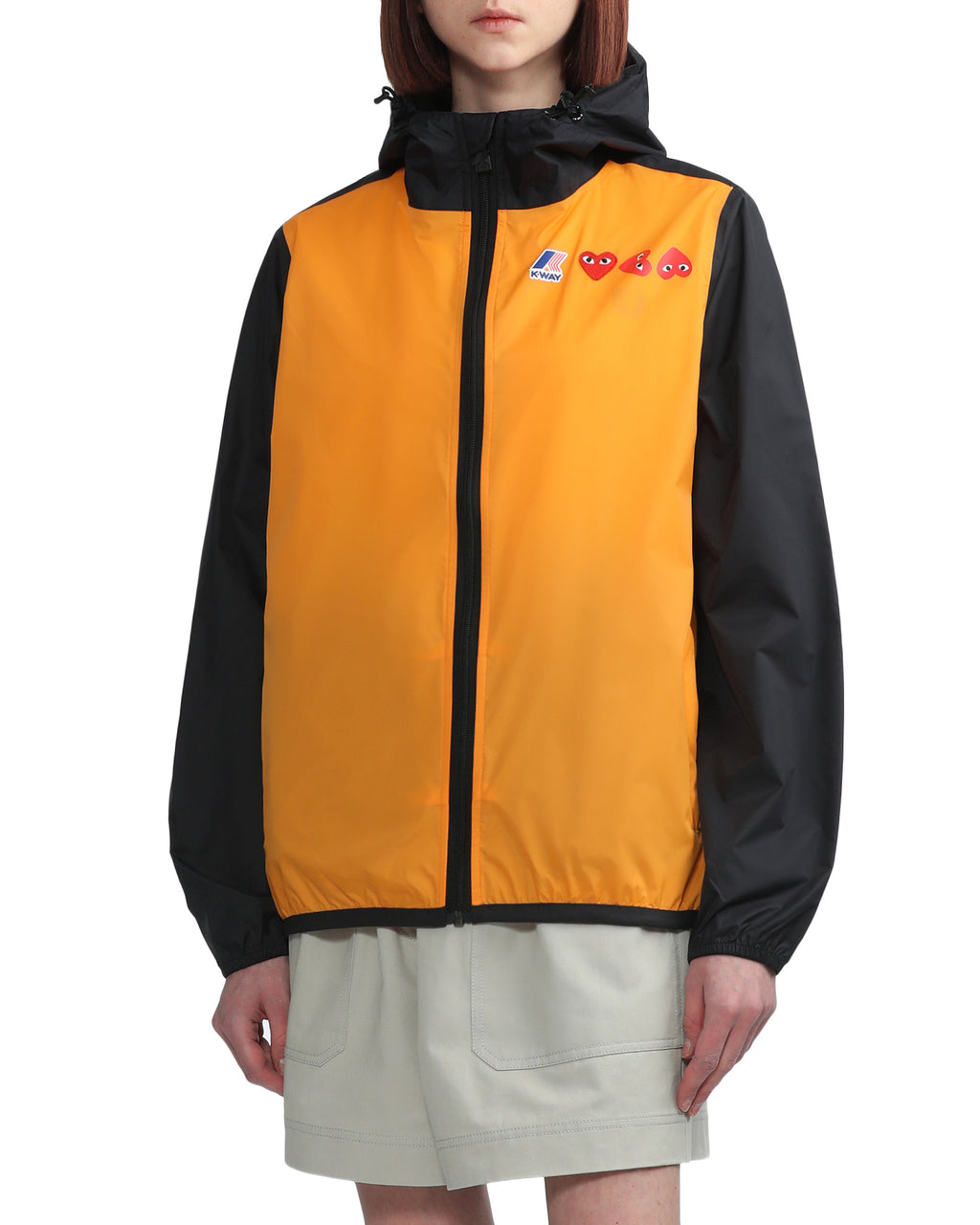 X K-Way hooded jacket