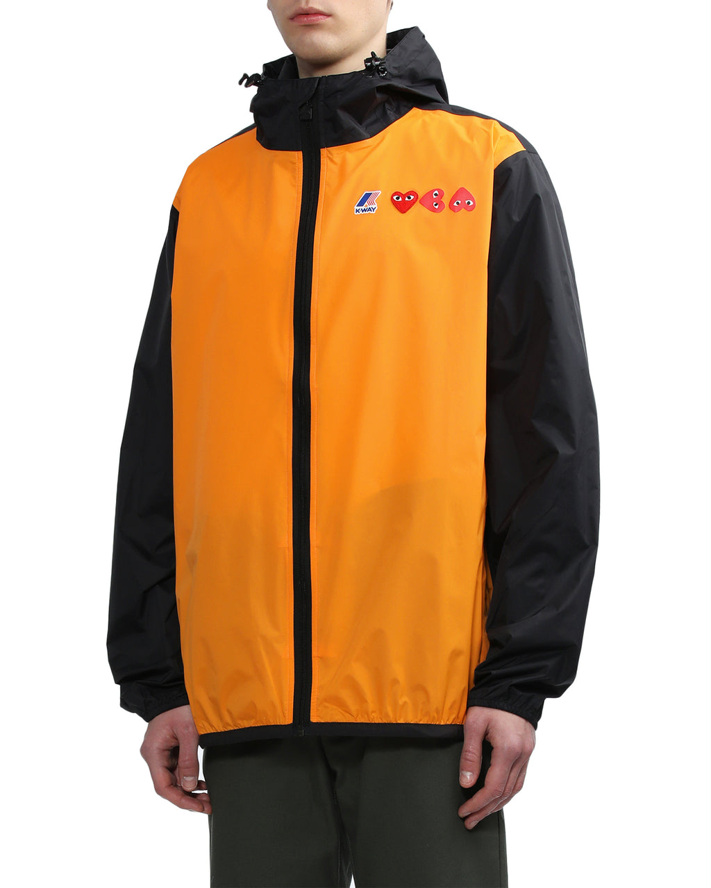 X K-Way hooded jacket