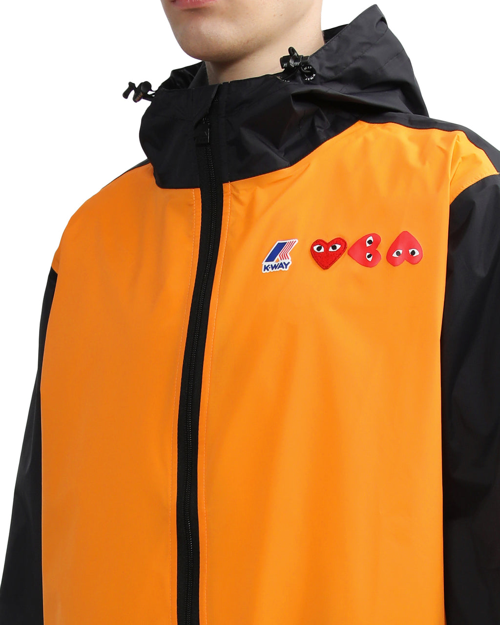 X K-Way hooded jacket