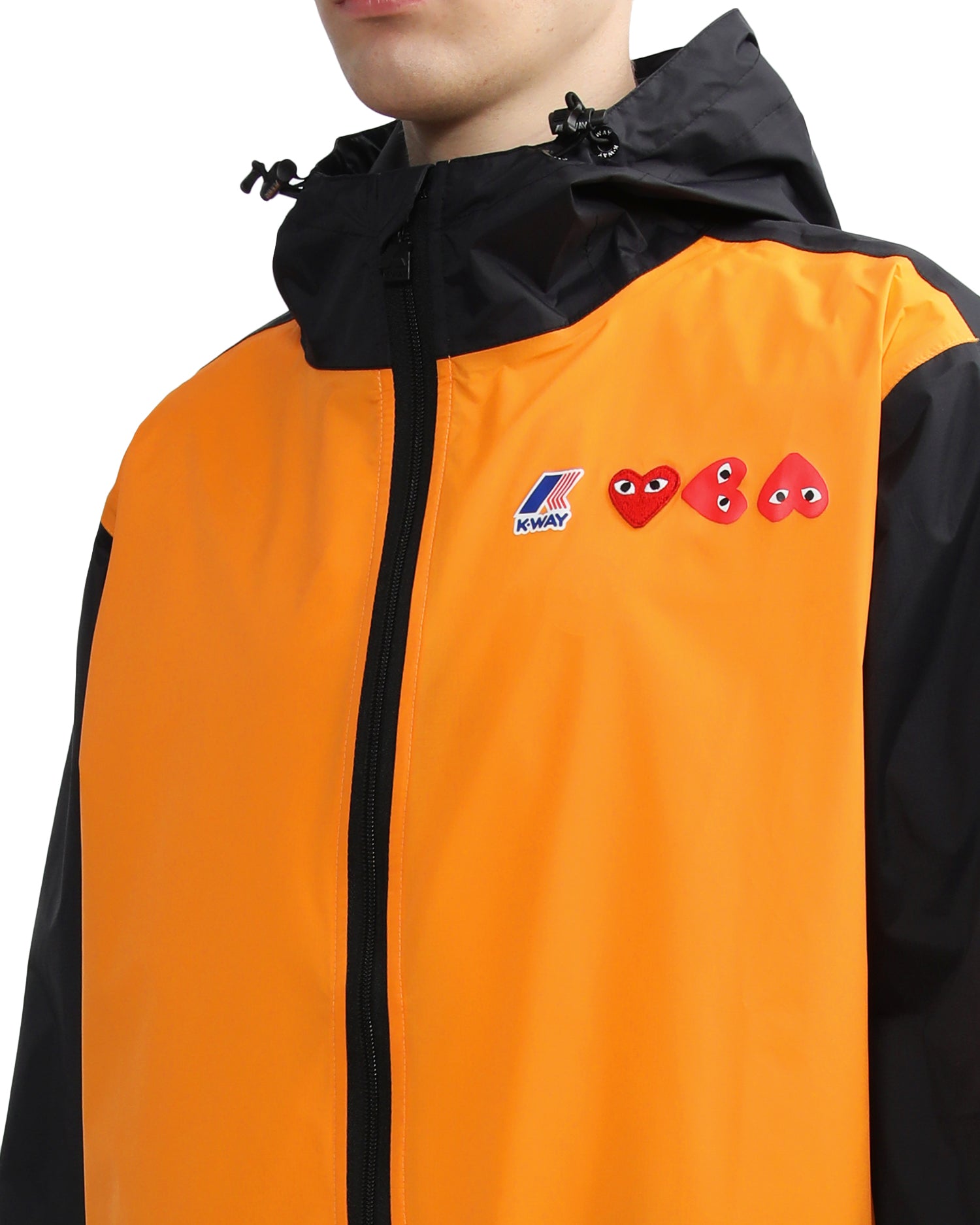 X K-Way hooded jacket