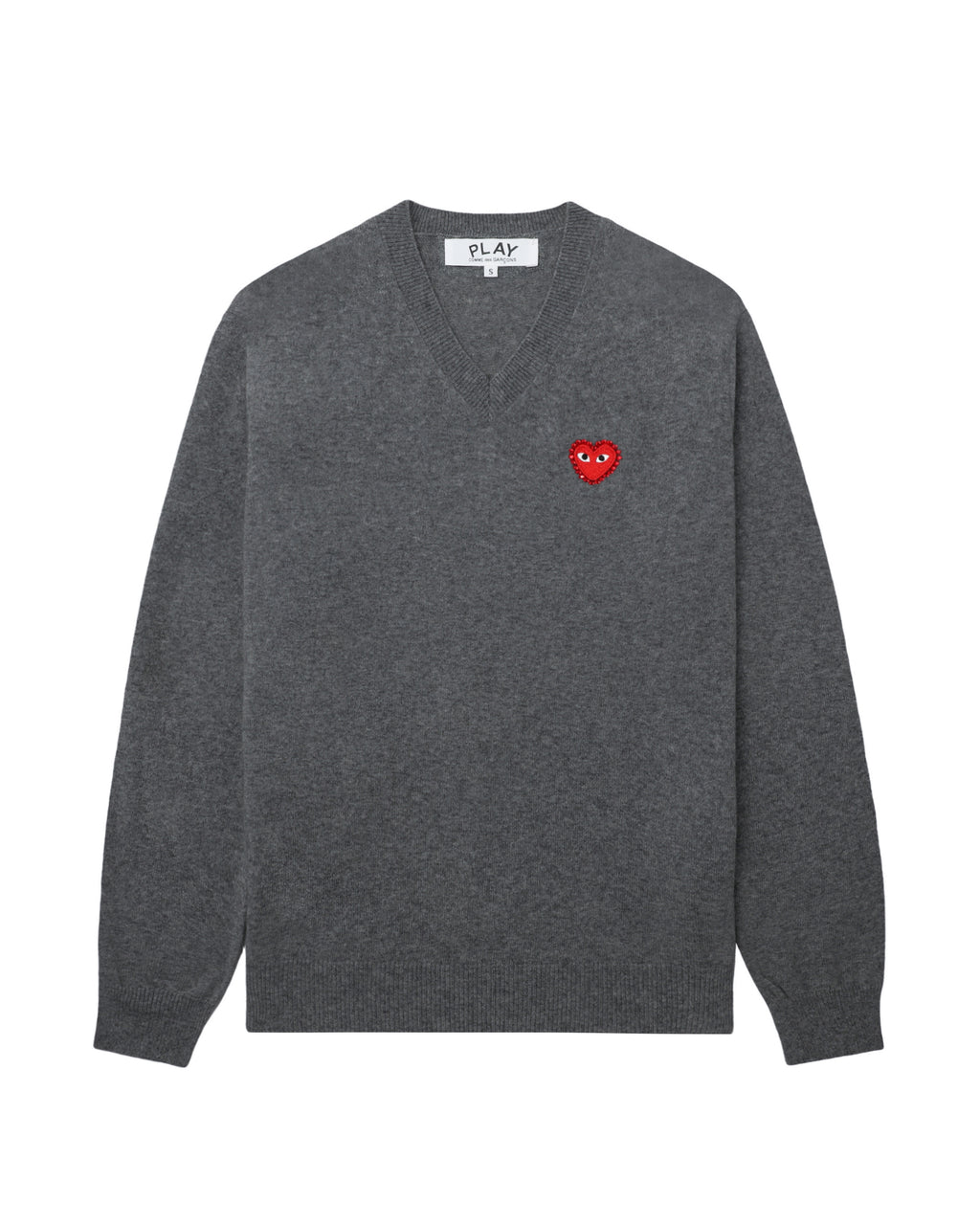 Rhinestone logo sweater