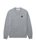 Rhinestone logo sweater