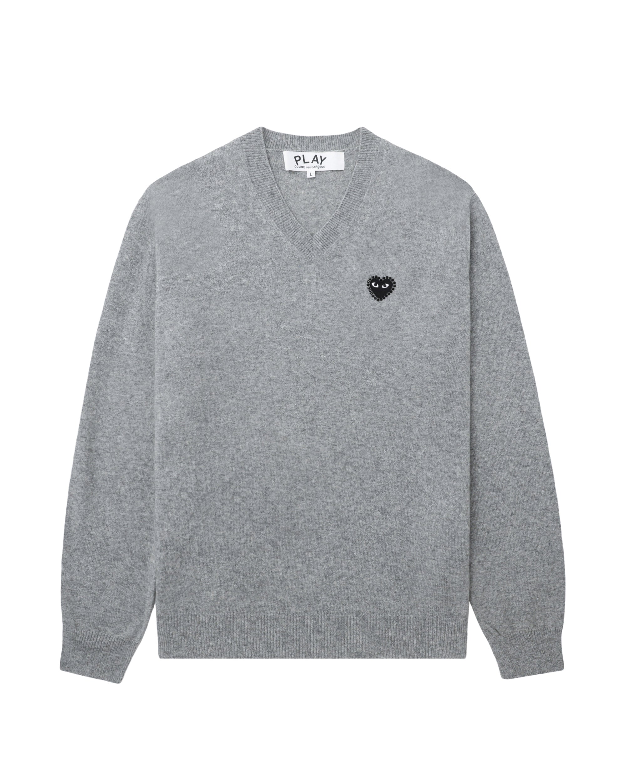 Rhinestone logo sweater