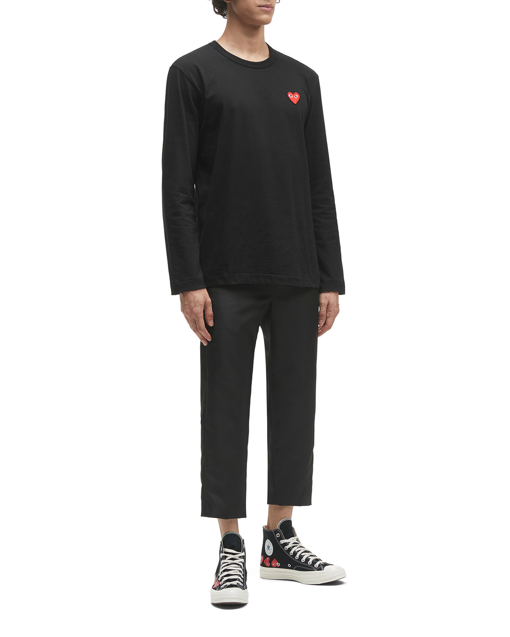 Heart crew neck tee
