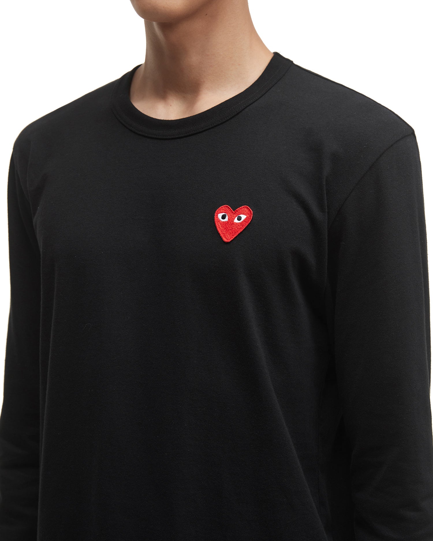 Heart crew neck tee