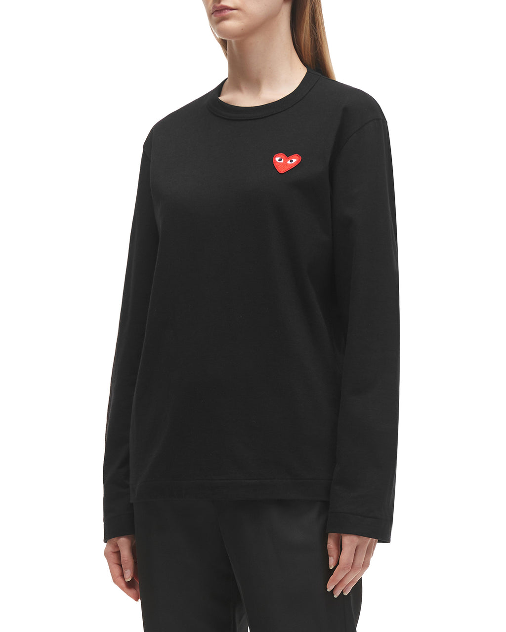 Heart crew neck tee