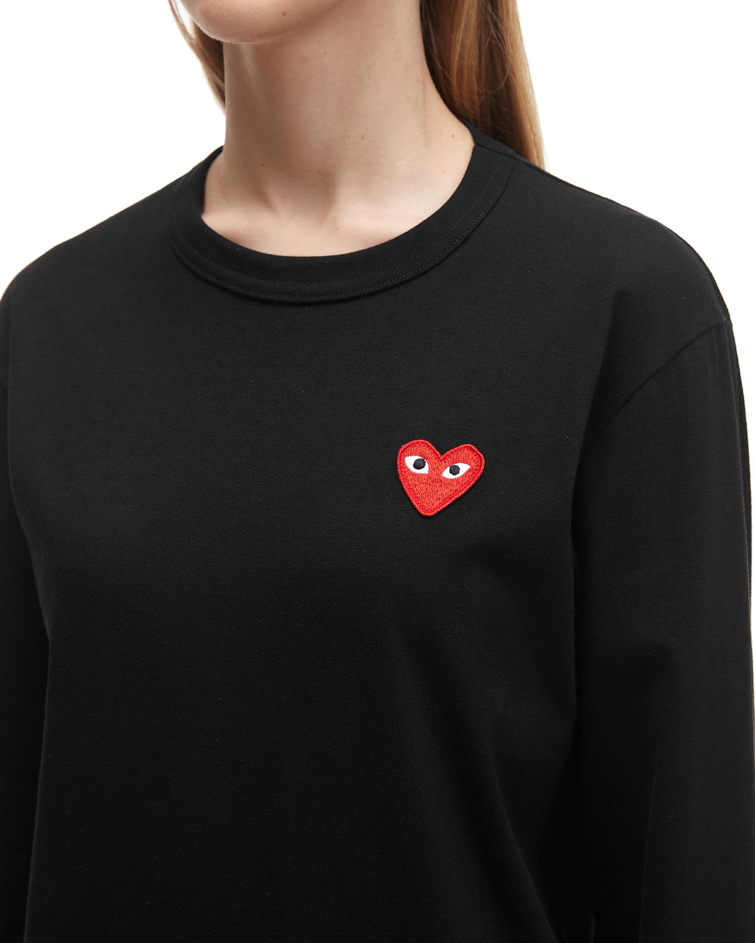 Heart crew neck tee