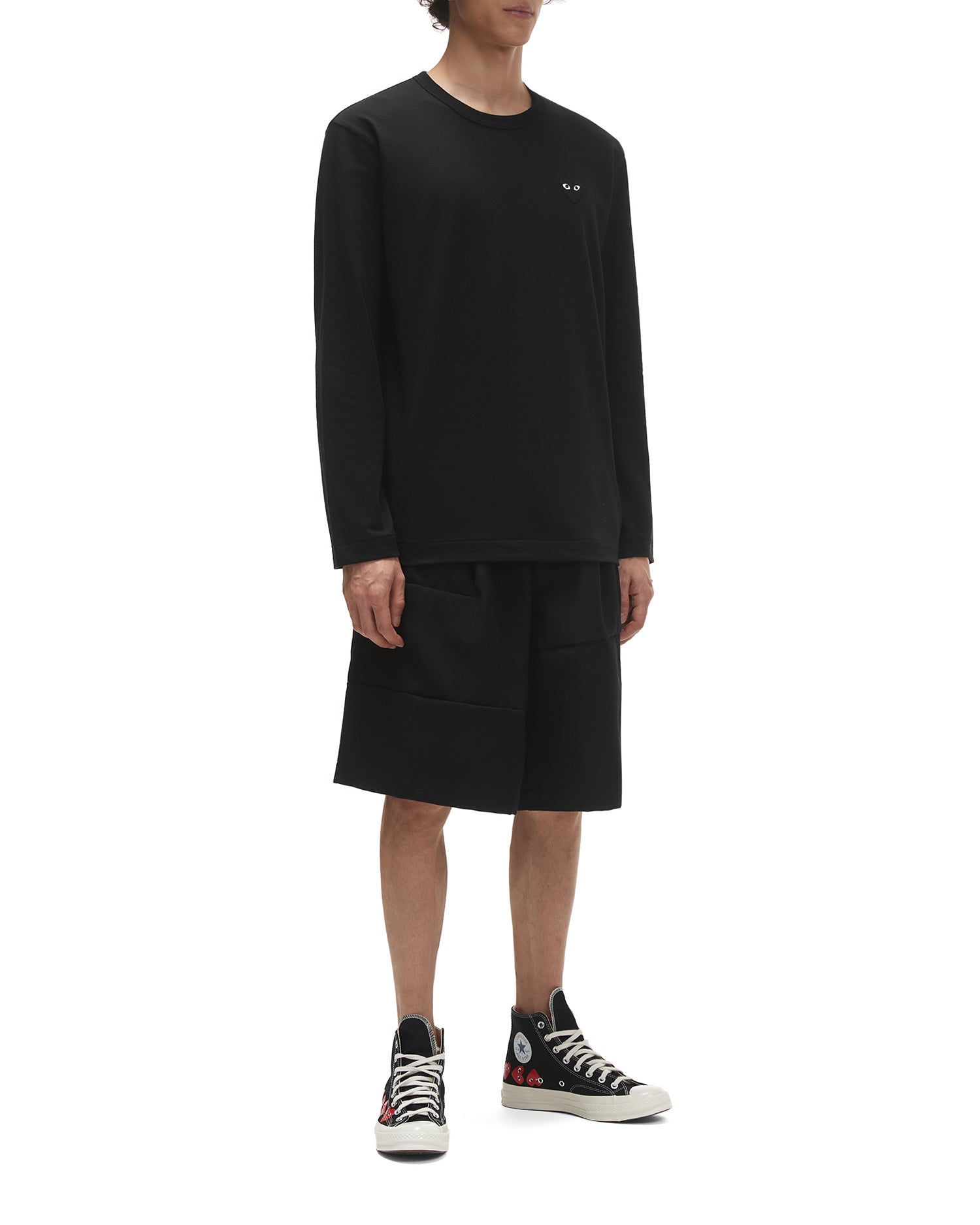 Heart crew neck tee