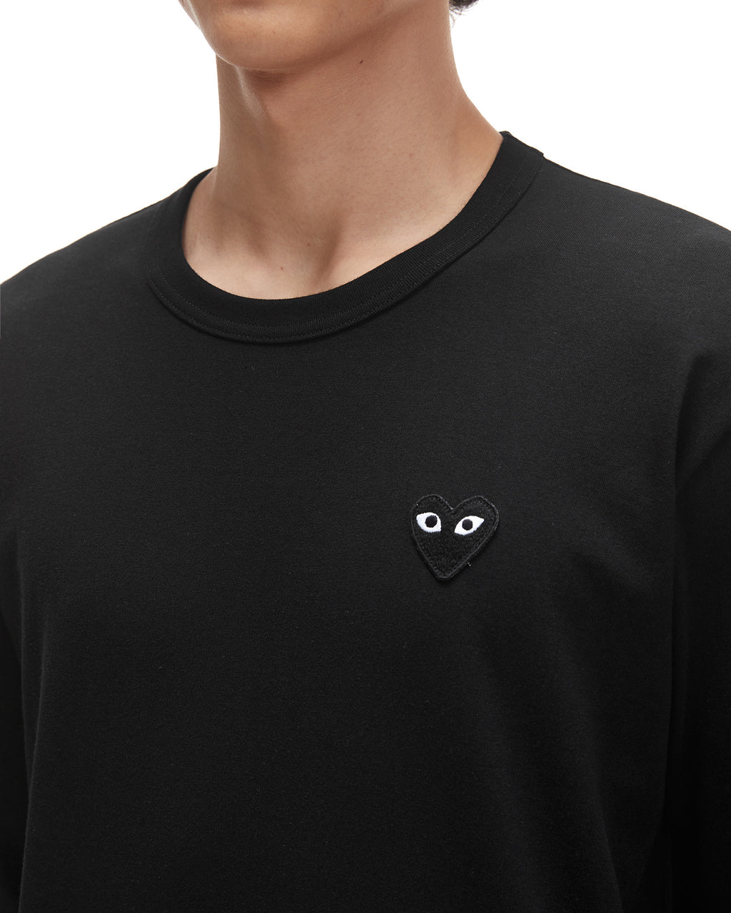 Heart crew neck tee